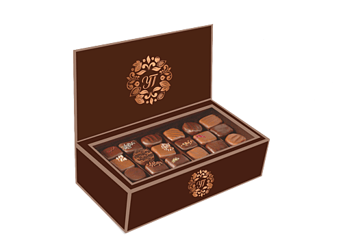 Coffret - 54 chocolats (540g)