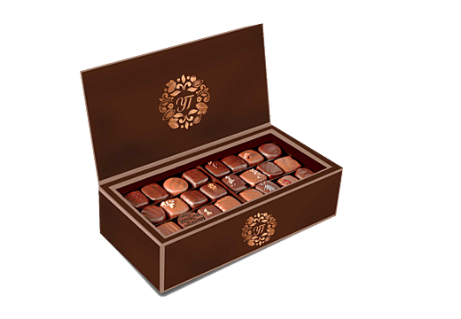 Coffret - 72 chocolats (720g)
