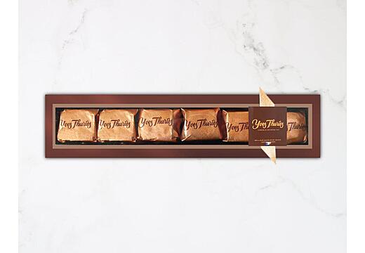 Plumier marrons glacés x6