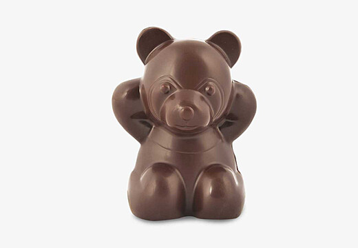 Ourson chocolat noir 10cm