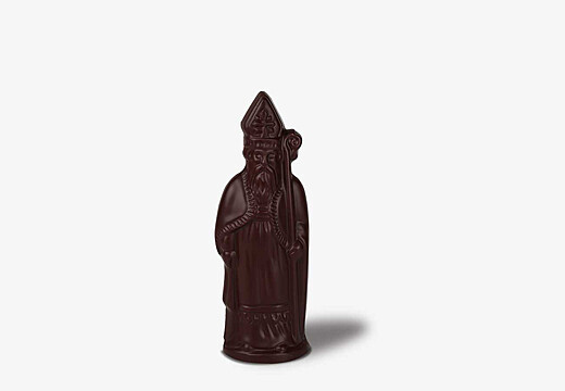 Saint Nicolas chocolat noir 12cm (40g)