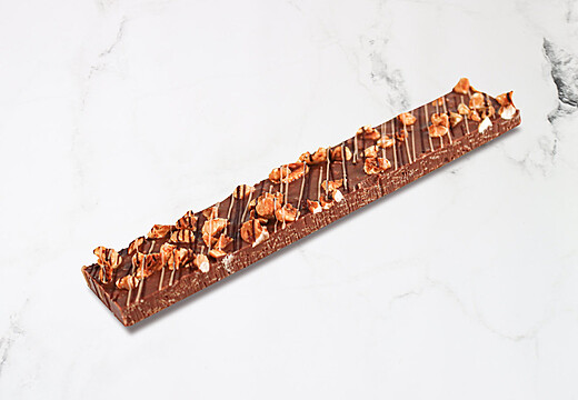 Barre chocolatée extrême noisettes lait