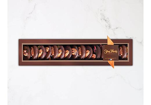 Réglette mendiants noir x17 (170g)