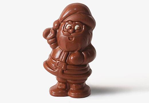 Père Noël chocolat lait Hohoho