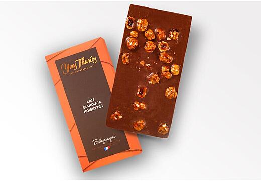Tablette - Lait gianduja noisettes (110g)