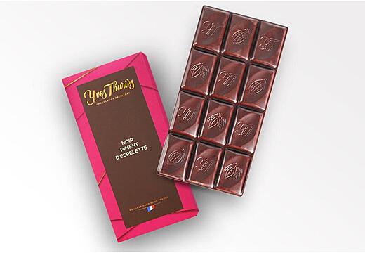 Tablette - Noir piment d'Espelette (90g)