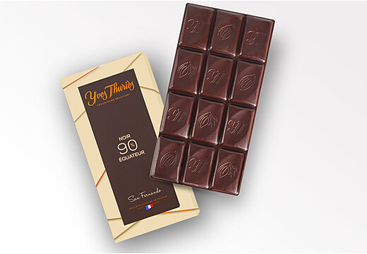 Tablette - Noir 90% Équateur (90g)